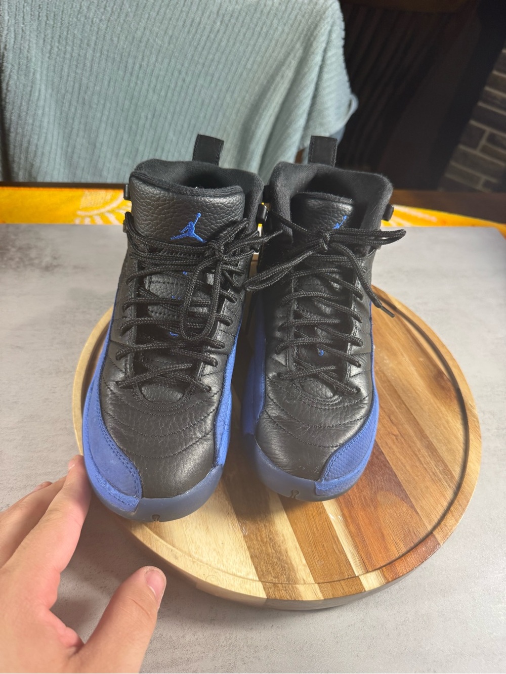 Size 4.5Y Air Jordan 12 Retro Game Royal (Used, No Box) - Picture 3 of 7